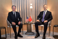 وزير الخارجية التركي هاكان فيدان يلتقي نظيره الأميركي في الرياض