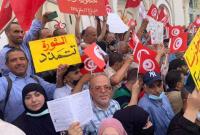 تونس.. استمرار التظاهرات المنددة بـ "انقلاب" قيس سعيد| صور+ فيديو