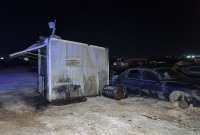 حريق في منشأة صناعية يودي بحياة مدني شمالي إدلب