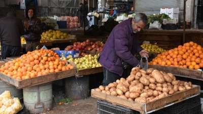 سوق "باب جنين" الشعبي في حلب - 19 كانون الثاني 2022 (صحيفة الوطن)