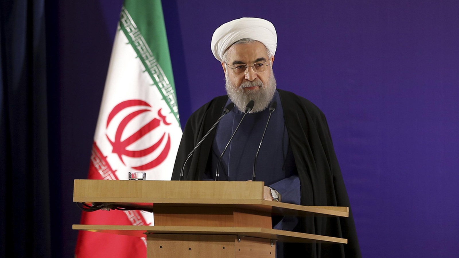 الرئيس الإيراني حسن روحاني يخوض رئاسيات أيار 2017 للحصول على ولاية ثانية أسوشيتد برس.jpeg