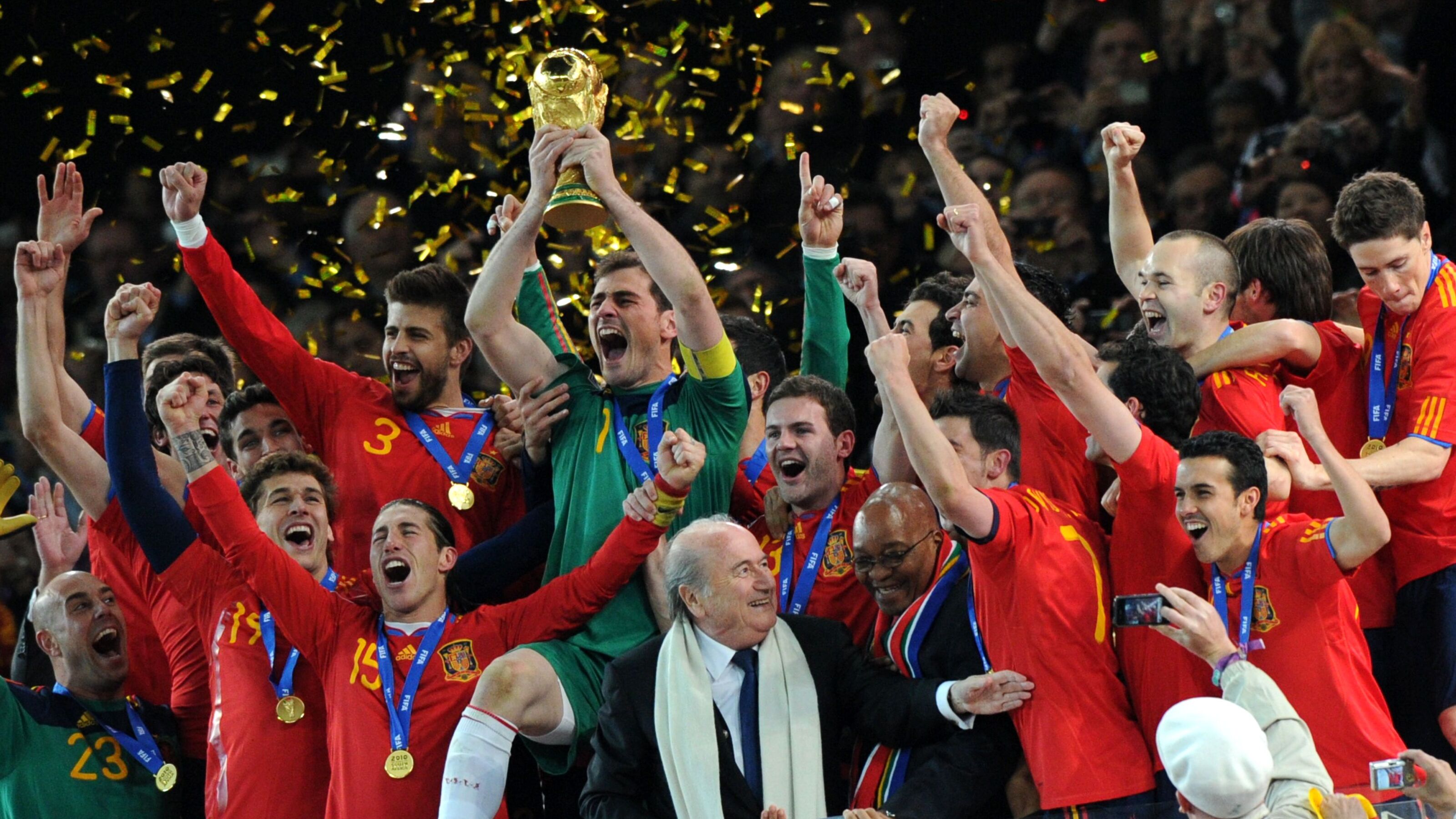 espana in word word cup 2010