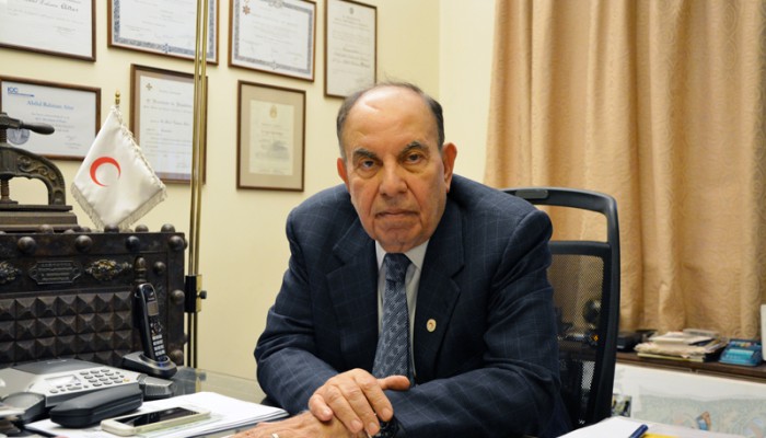 الرئيس السابق للهلال الأحمر السوري، رجل الأعمال عبد الرحمن العطار