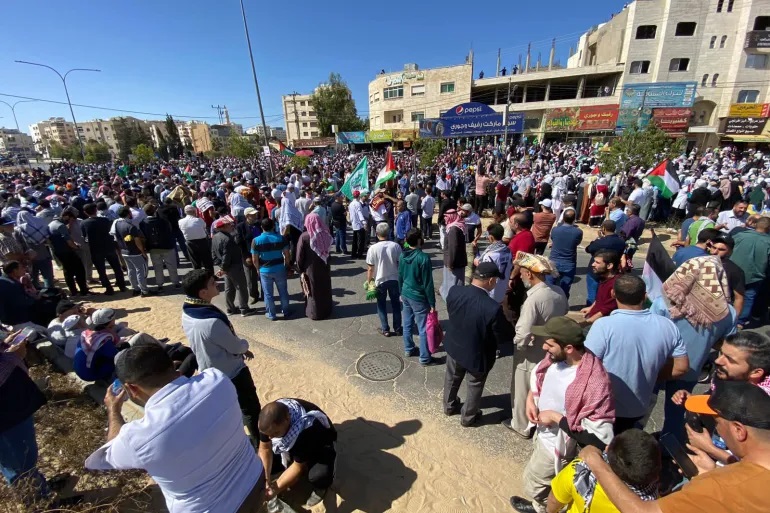 المظاهرات في الأردن