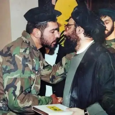 ولاء عيتيت خلال وجوده في "حزب الله"
