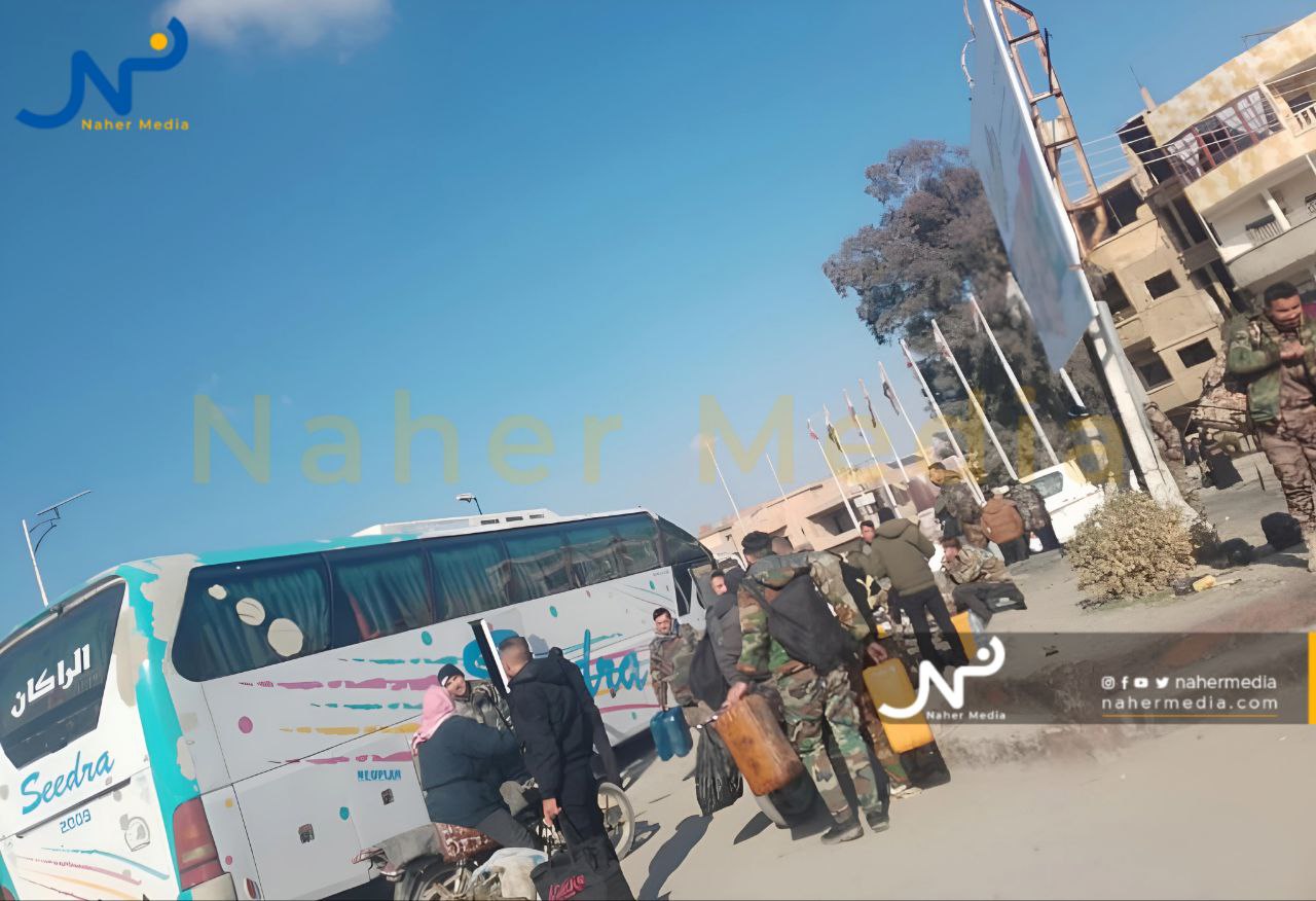 عناصر النظام ينقلون المحروقات من دير الزور إلى دمشق