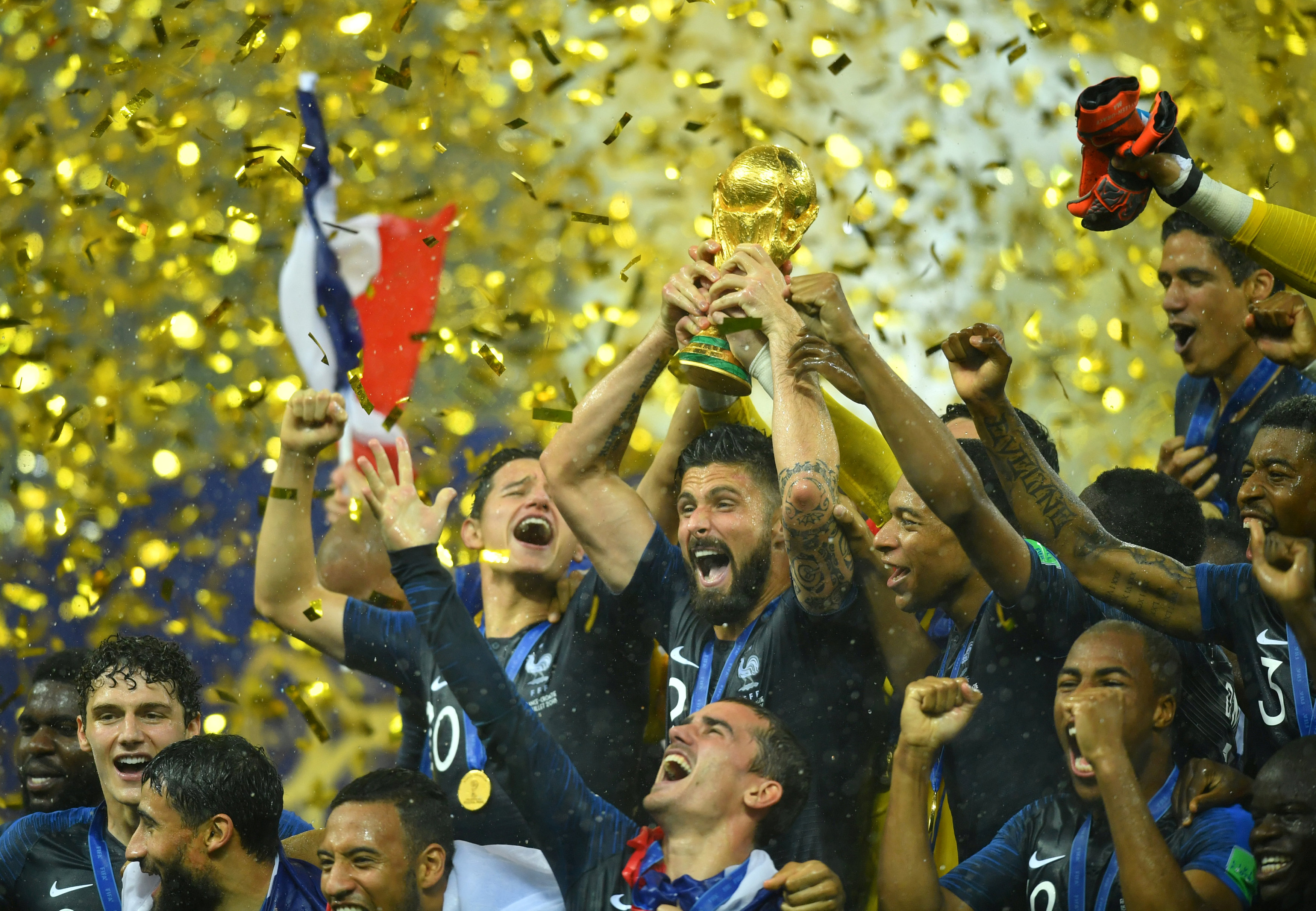Франция чемпион какого года. Победа Франции на ЧМ 2018. Франция финал 2018.