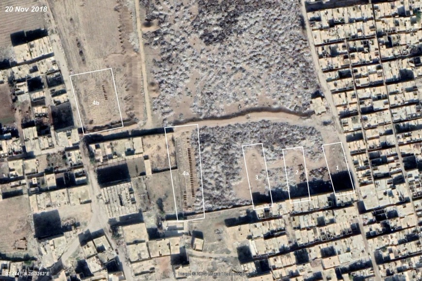النظام السوري يخفي مقابر جماعية في السيدة زينب عبر طمرها بالنفايات والركام | صور GKkcejqWoAEL8ou_0