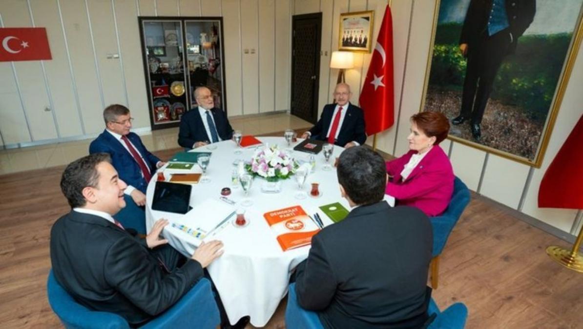 الطاولة السداسية للمعارضة في تركيا - وسائل إعلام تركية