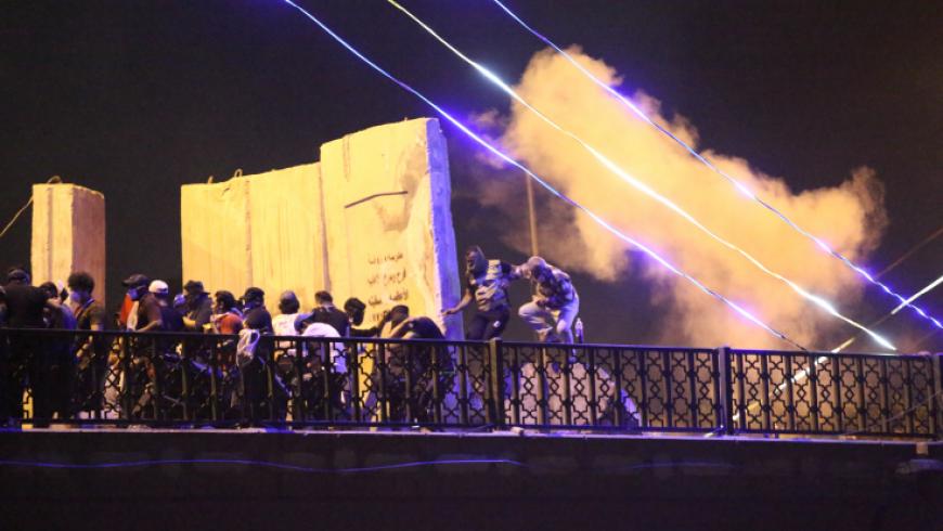 مقتل متظاهر وإصابة العشرات في بغداد والبصرة 