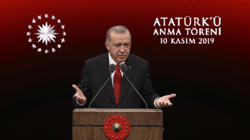 في ذكرى وفاة أتاتورك.. أردوغان يرد على منتقدي الدولة العثمانية