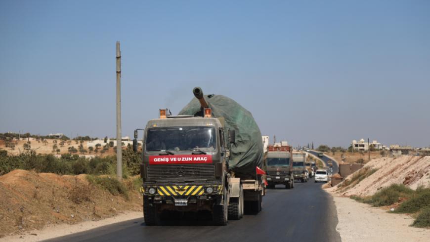 الجيش التركي يواصل إرسال التعزيزات إلى قواته في إدلب