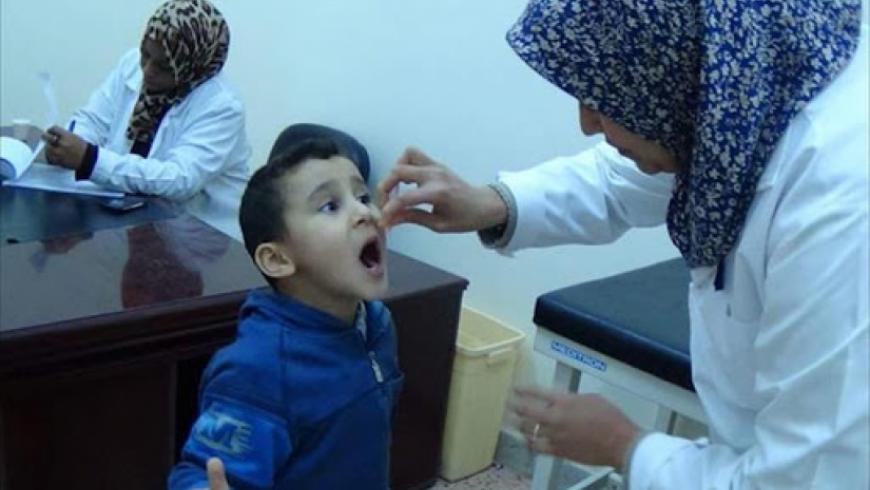 انطلاق حملة اللقاح ضد شلل الأطفال في سوريا