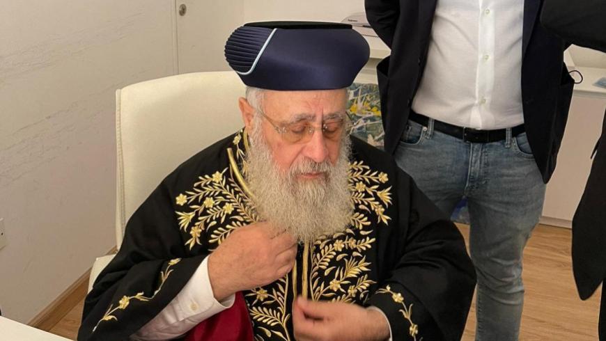 الحاخام الإسرائيلي "الأكبر" يصلي في دبي لسلامة العائلة الحاكمة