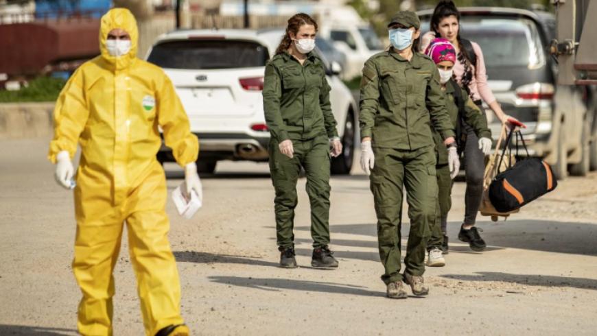 ست وفيات و166 إصابة جديدة بفيروس كورونا شمال شرقي سوريا