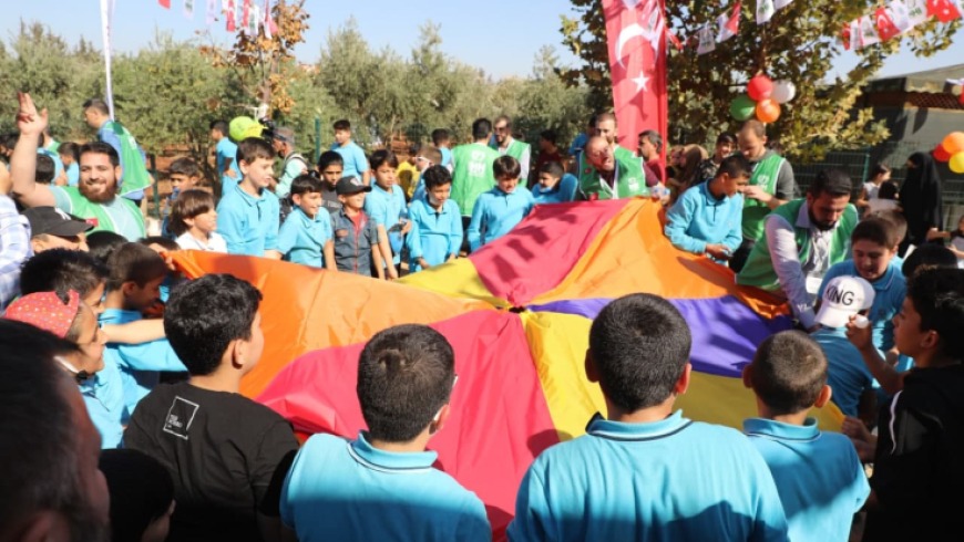 هاتاي التركية تنظم فعالية ترفيهية لأطفال سوريين | صور