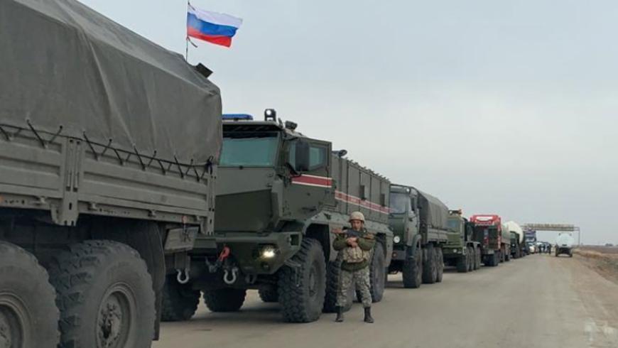 تعزيزات عسكرية روسية لقاعدتها العسكرية شمالي الرقة