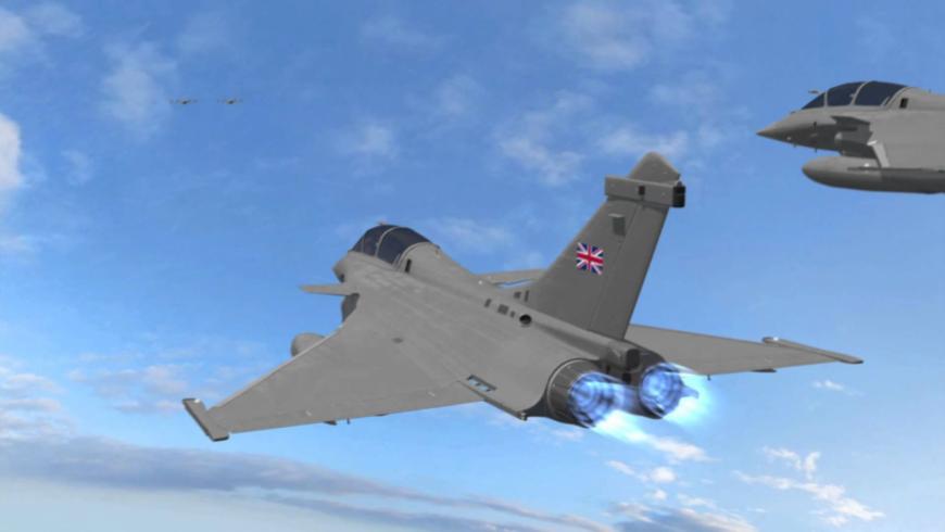 سلاح الجو البريطاني يعلن إسقاط طائرة مسيّرة فوق سوريا