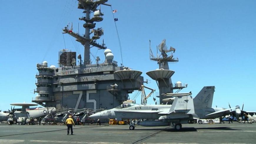 أكبر أسطول أمريكي منذ غزو العراق يستعد لضرب النظام في سوريا