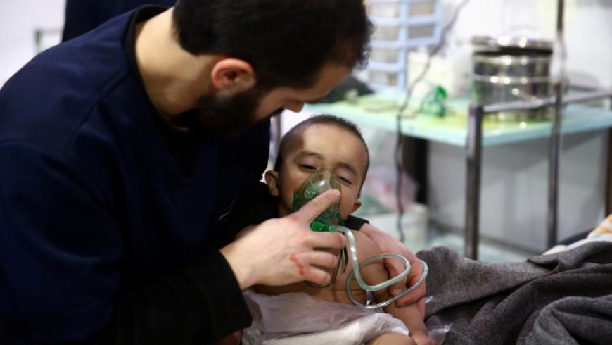 منظمة حظر الأسلحة الكيمائية تحقق في قصف الغوطة بالكيماوي