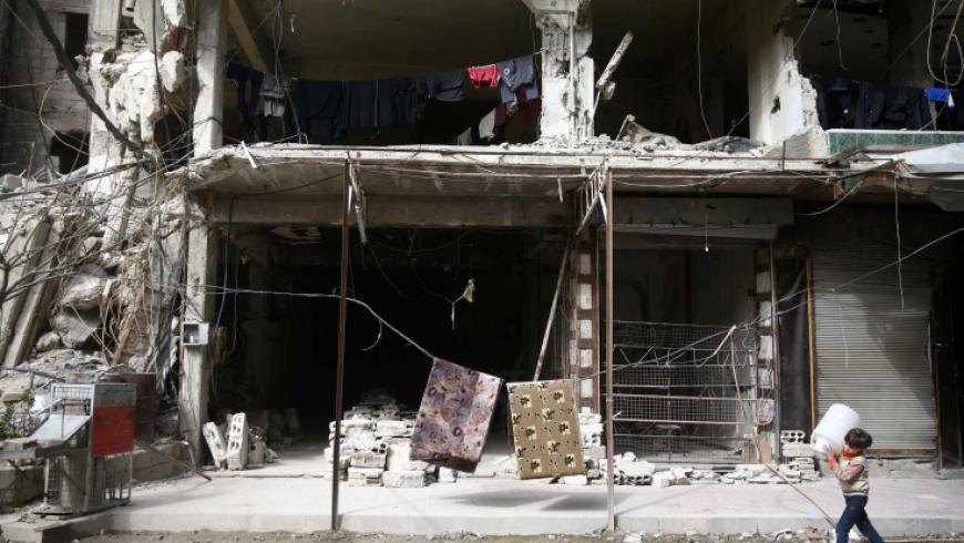 "فيلق الرحمن" يفاوض لوقف إطلاق النار في الغوطة