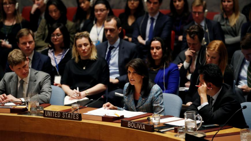 واشنطن تحذر النظام السوري وتطرح قرارا جديدا في مجلس الأمن