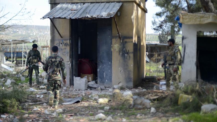 مقتل 12 عنصرا من الجيش الحر في انفجار لغم أرضي في عفرين