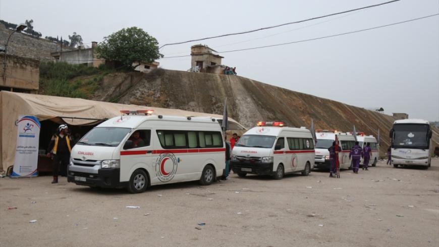 ضحايا من مهجري الغوطة بحادث مروري غرب حماة
