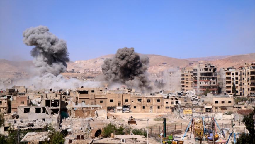 عشرات الغارات على جنوب دمشق والنظام يفتح حاجز ببيلا جزئياً