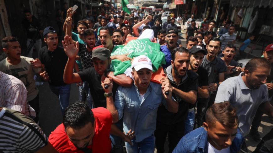 قصف إسرائيلي على غزة ومقتل فتَيين فلسطينيين برصاص الاحتلال
