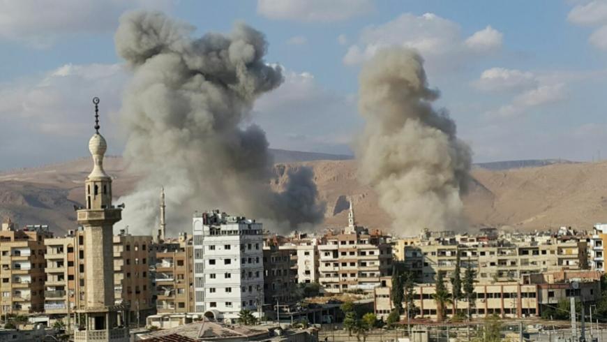 استمرار الحملة العسكرية للنظام على جنوب دمشق لليوم الثالث