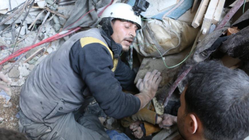 الدفاع المدني يوثّق حصيلة ضحايا القصف على الغوطة