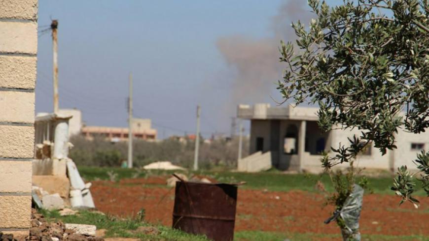 طائرات النظام الحربية تجدد قصفها لريف درعا الشرقي 