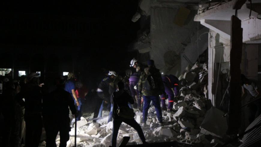 انفجار وسط مدينة إدلب يوقع عشرات الضحايا