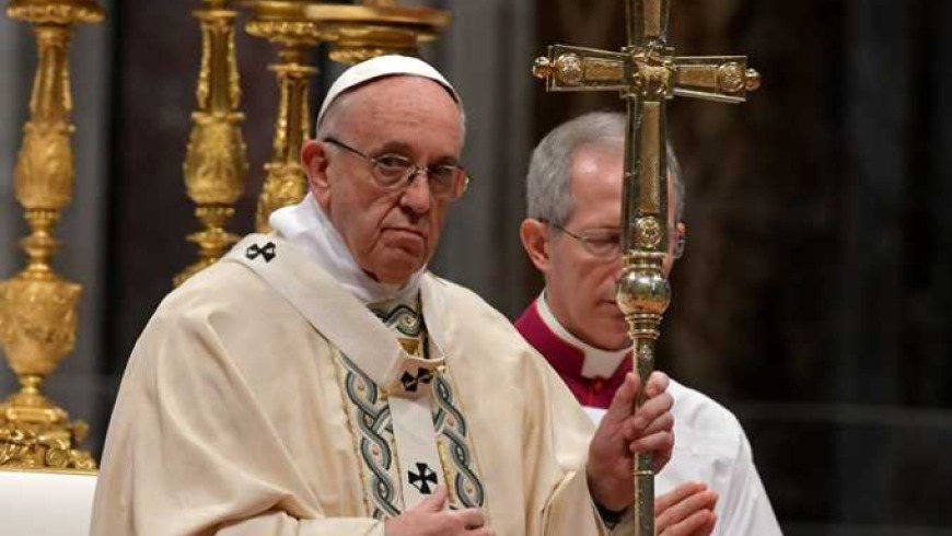 البابا فرنسيس يدعو النظام إلى وقف القتال في إدلب