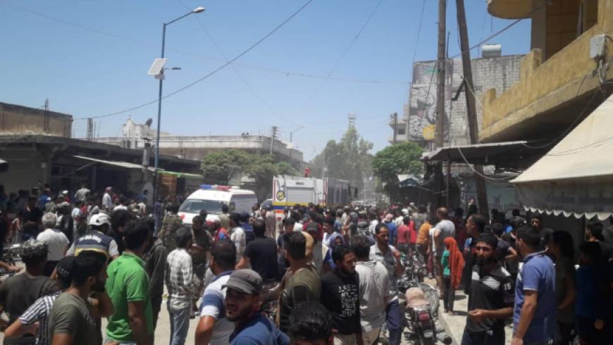 ضحايا بثلاثة انفجارات في ريف حلب أحدها قرب سيارة لـ"IHH"