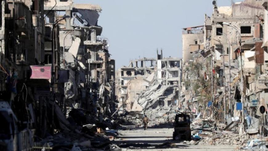ضحايا مدنيون إثر انفجار ألغام في مدينة الرقة