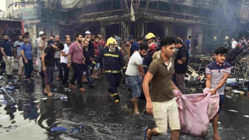 عشرات القتلى بتفجير مزدوج يضرب بغداد