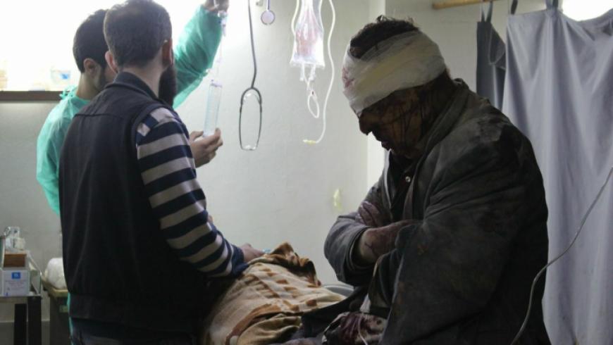 عشرات الضحايا بغارات جوية للنظام على مدينة زملكا