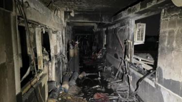 ارتفاع حصيلة ضحايا حريق مستشفى في بغداد إلى 82 وفاة