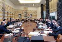 الحكومة اللبنانية في أول اجتماع منذ شهور (إنترنت)