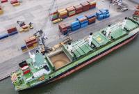 يُزعم أن السفينة تحمل 5000 طن من الشعير و 5000 طن من الدقيق مسروقة من الإمدادات الأوكرانية (Getty)