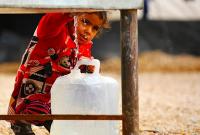 أزمة مياه الشرب في مخيمات الشمال