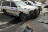 سيارة تابعة لمديرية جمارك دمشق (إنترنت)