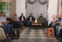 أبو محمد الجولاني في لقاء مع مسيحيي إدلب