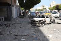 جانب من الدمار الذي خلفته الاشتباكات الدامية في العاصمة الليبية طرابلس (الأناضول)
