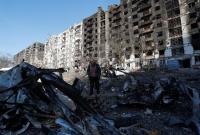 الدمار في مدينة ماريوبول الأوكرانية (رويترز)