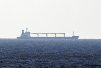 سفينة محملة بالذرة قادمة من أوكرانيا إلى تركيا (الأناضول)