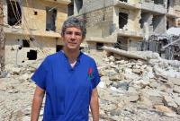 الطبيب البريطاني ديفيد نوت في مدينة حلب 