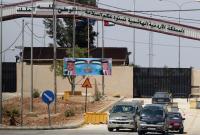معبر نصيب – جابر الحدودي بين سوريا والأردن - GETTY